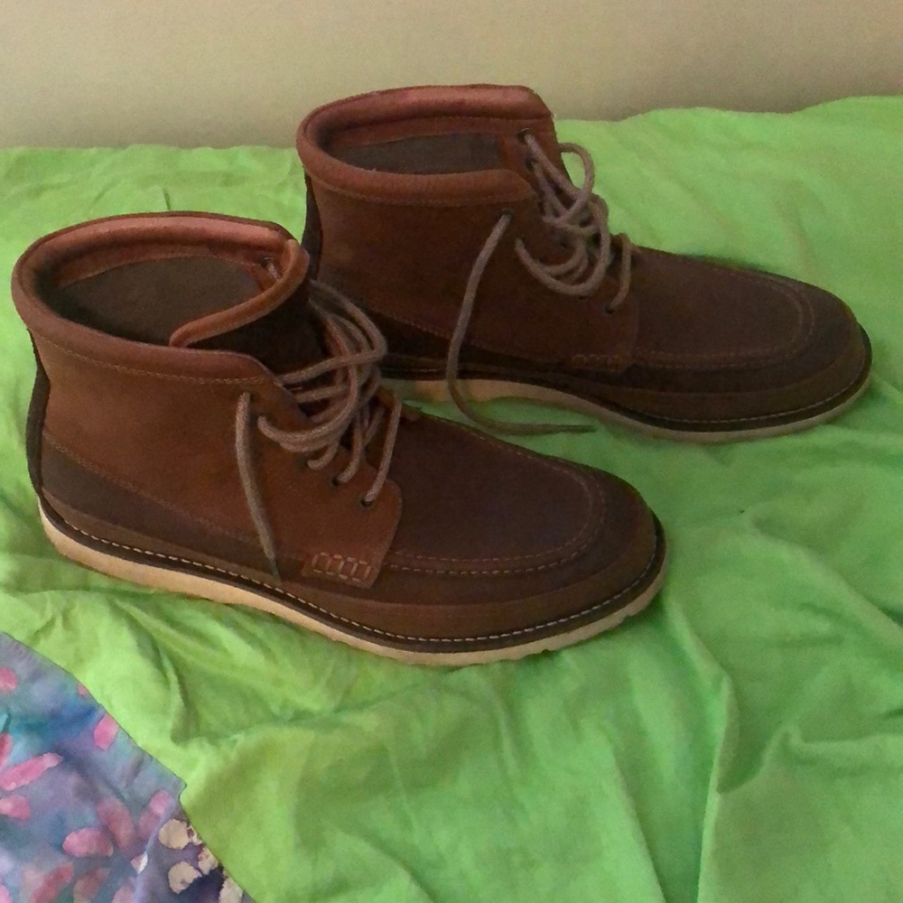 Men's Brown Leather Boots